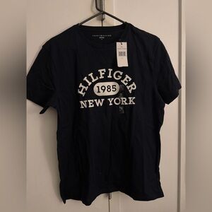 Men Tommy Hilfiger Black Graphic Tee